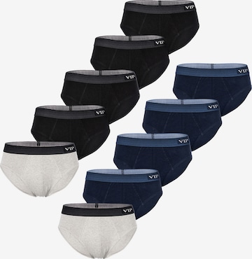 VIP Slip ' Premium Jersey Stretch ' in Blau: Vorderseite
