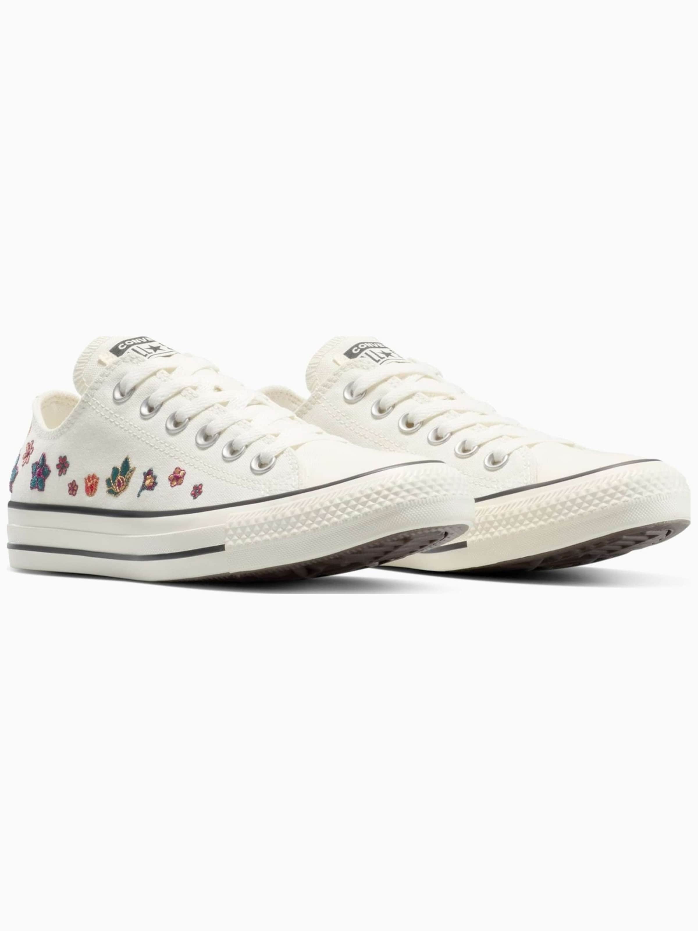 CONVERSE - Zapatillas deportivas bajas 'Converse Chuck Taylor All Star Flowers' en beige