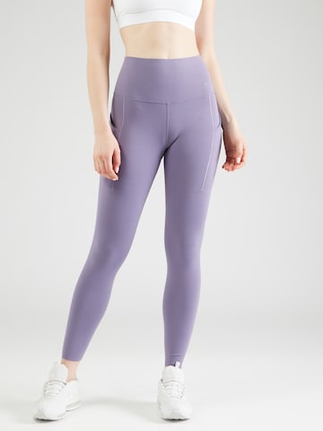 NIKE Skinny Sportbroek 'UNIVERSA' in Lila: voorkant