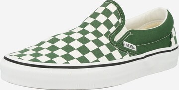 Scarpa slip-on di VANS in verde: frontale