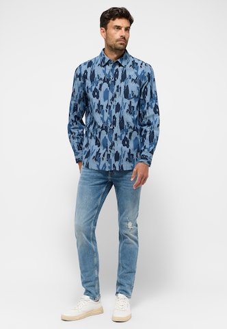 MUSTANG Comfort Fit Hemd in Blau