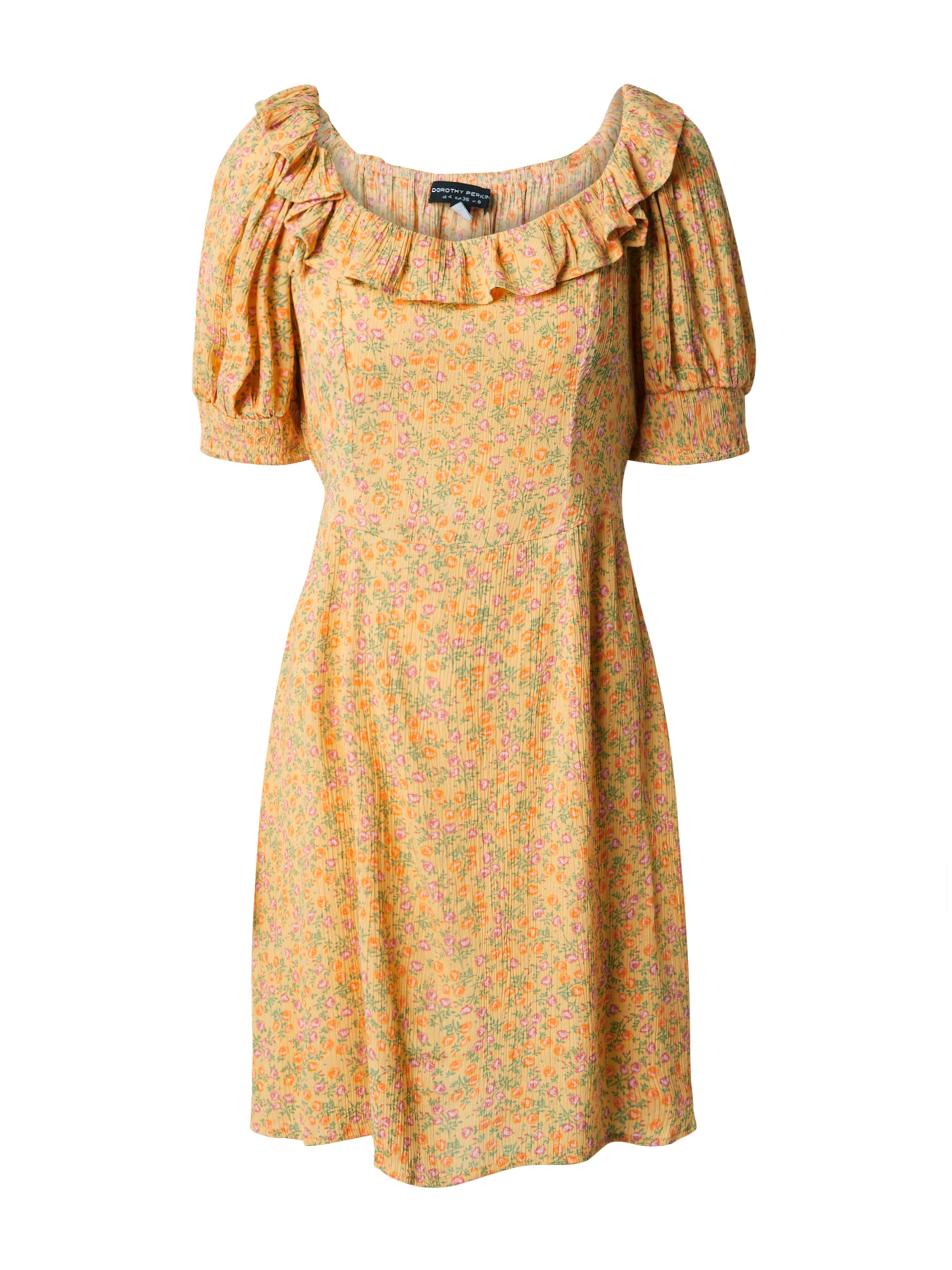 Robe Dorothy Perkins en jaune : devant