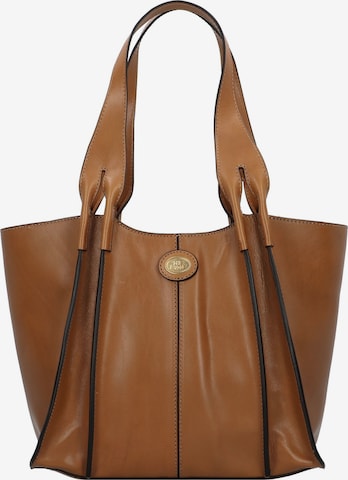 The Bridge Shoulder Bag in Brown: front