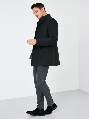 Buratti Winter Coat in Black