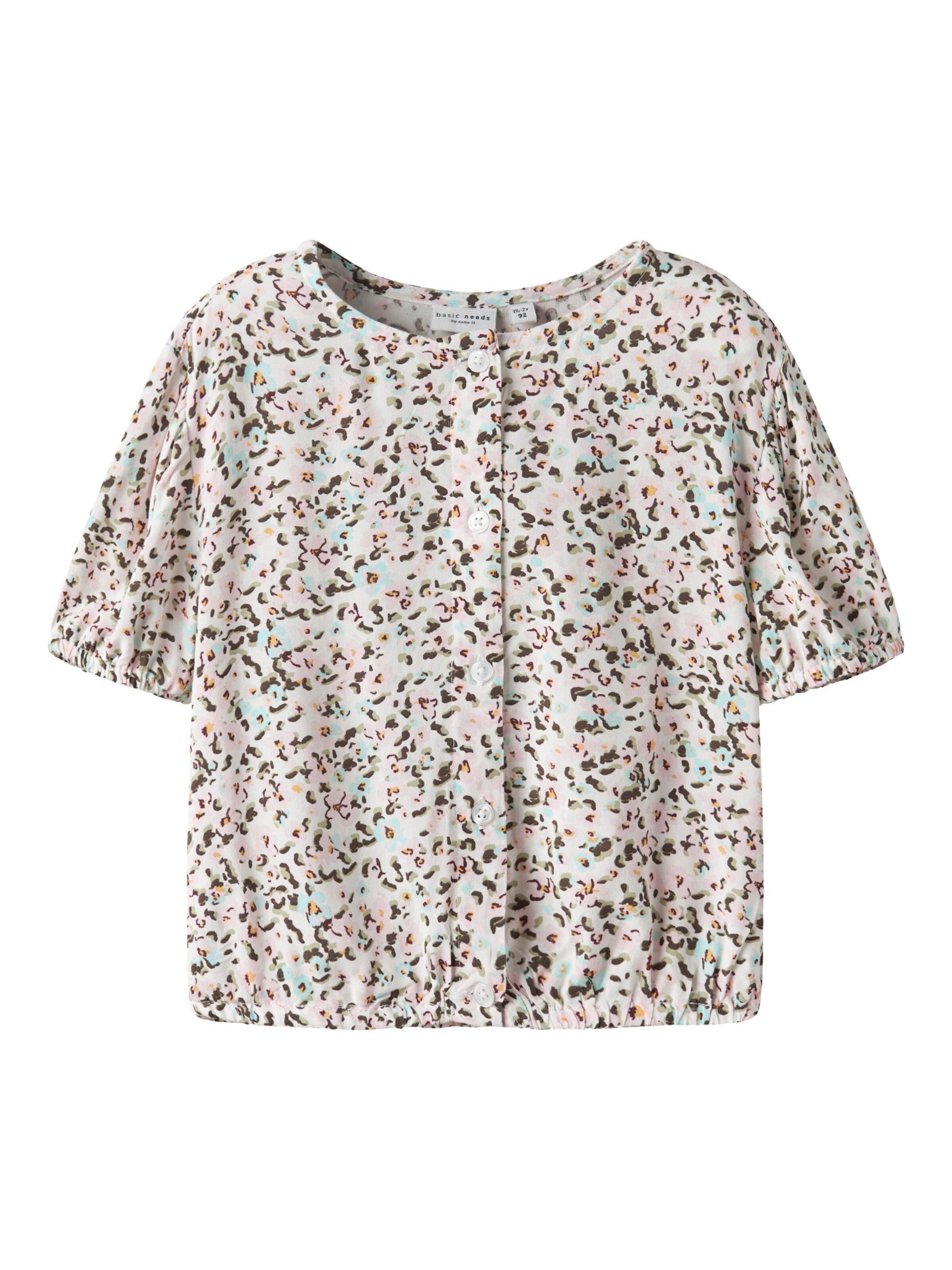 NAME IT Bluse i hvid: forside