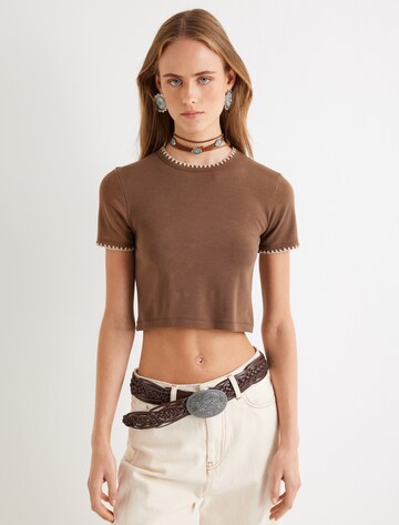 Koton Shirt in Brown: front