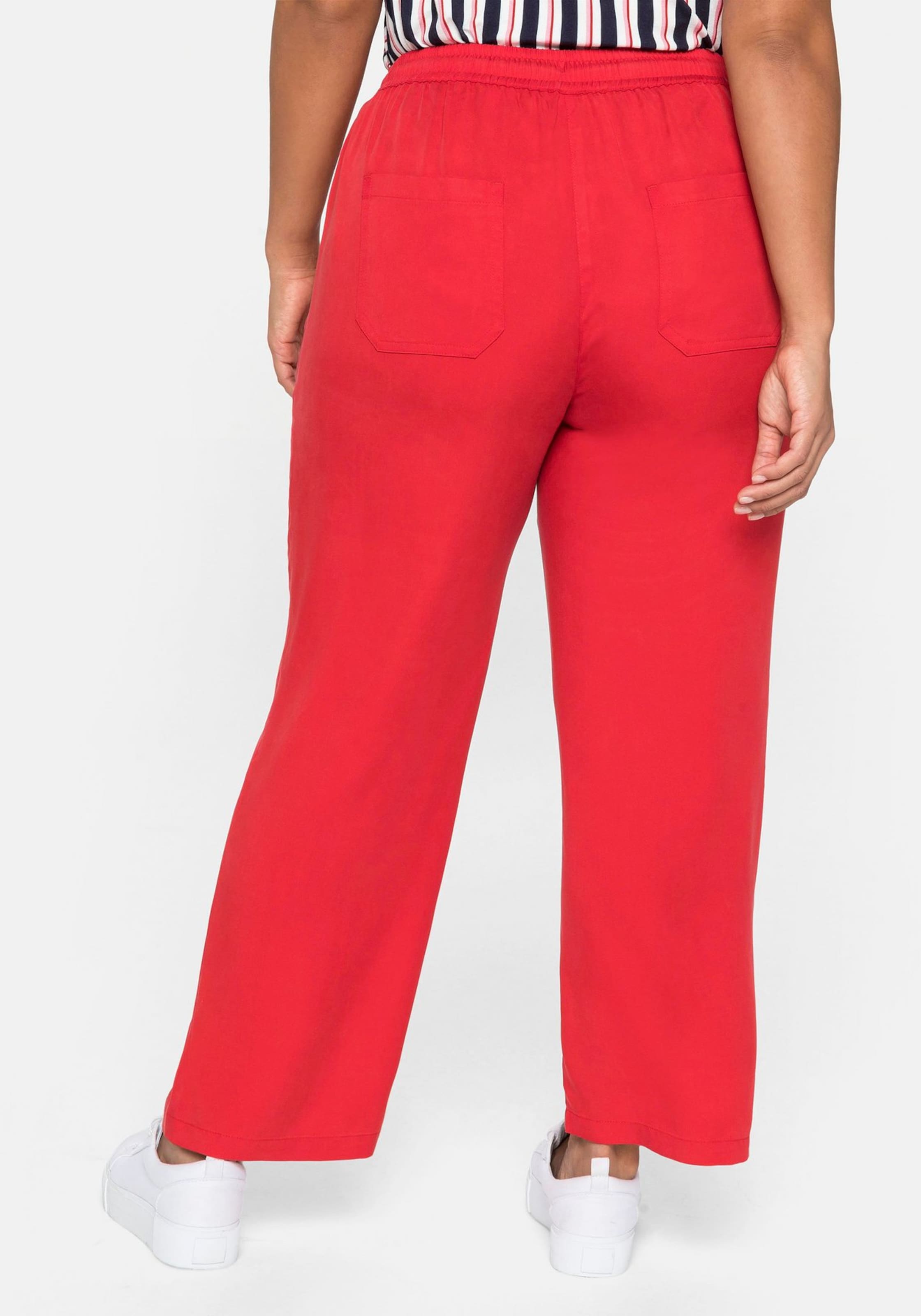 Frauen Große Größen SHEEGO Hose in Rot - MR43492 Frauen Große Größen SHEEGO Hose in Rot - MR43492