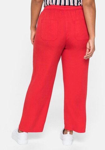 SHEEGO Regular Pants in Red