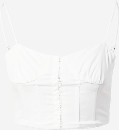 Palaidinė be rankovių iš GLAMOROUS, spalva – balta, Prekių apžvalga