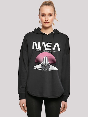 F4NT4STIC Sweatshirt in Zwart: voorkant