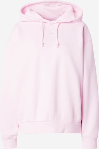 ADIDAS ORIGINALS - Sweatshirt 'Adicolor Essentials Friend' em rosa: frente