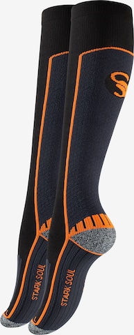 Calzino sportivo di Stark Soul in nero: frontale