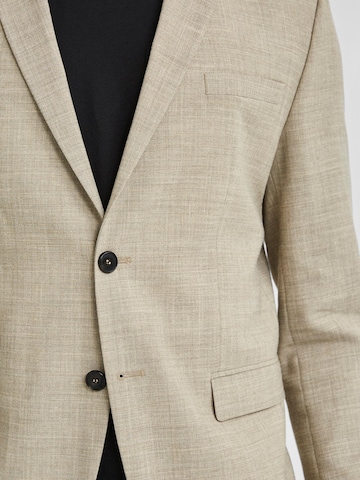 SELECTED HOMME Slim fit Suit Jacket 'Oasis' in Beige