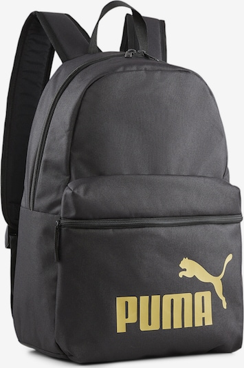 PUMA Rucksack 'Phase' in gelb / schwarz, Produktansicht