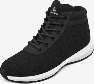 GIESSWEIN High-Top Sneakers in Black: front