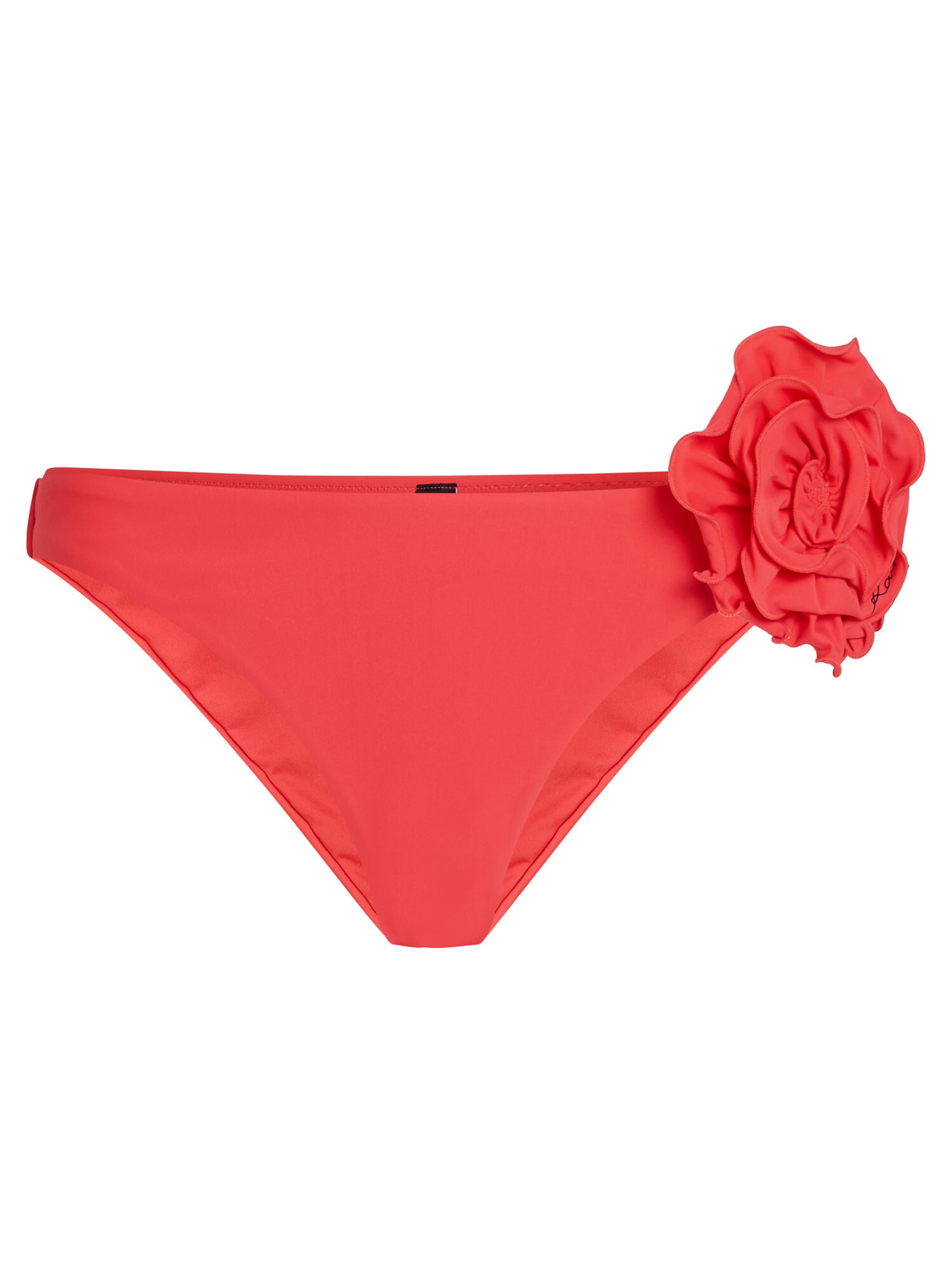 Karl Lagerfeld Dół bikini w kolorze różowy: przód