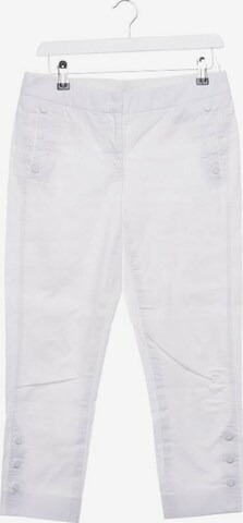 Salvatore Ferragamo Pants in XXS in White: front