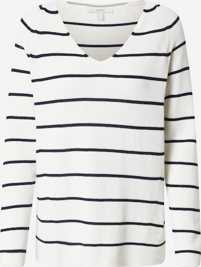 ESPRIT Shirts i sort / offwhite, Produktvisning