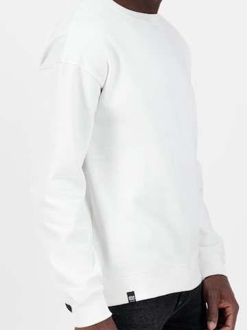 Alife and Kickin - Sweatshirt 'Luc' em branco