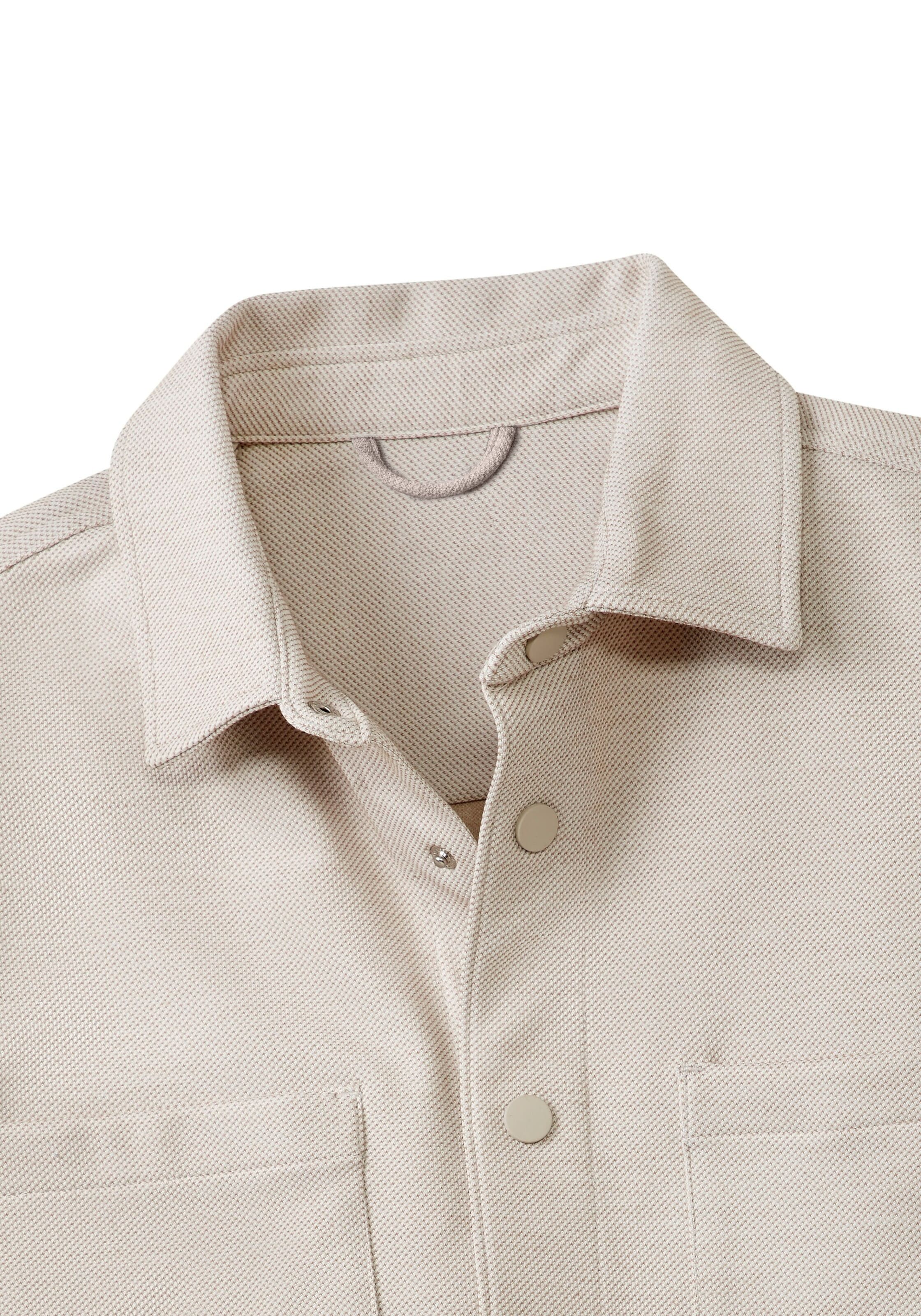 JOHN DEVIN Средняя посадка Рубашка в Бежевый