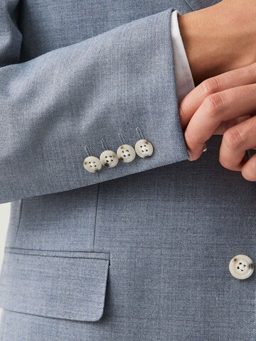 Coupe slim Veste de costume Next en bleu