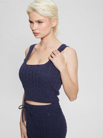 GUESS Knitted Top in Blue