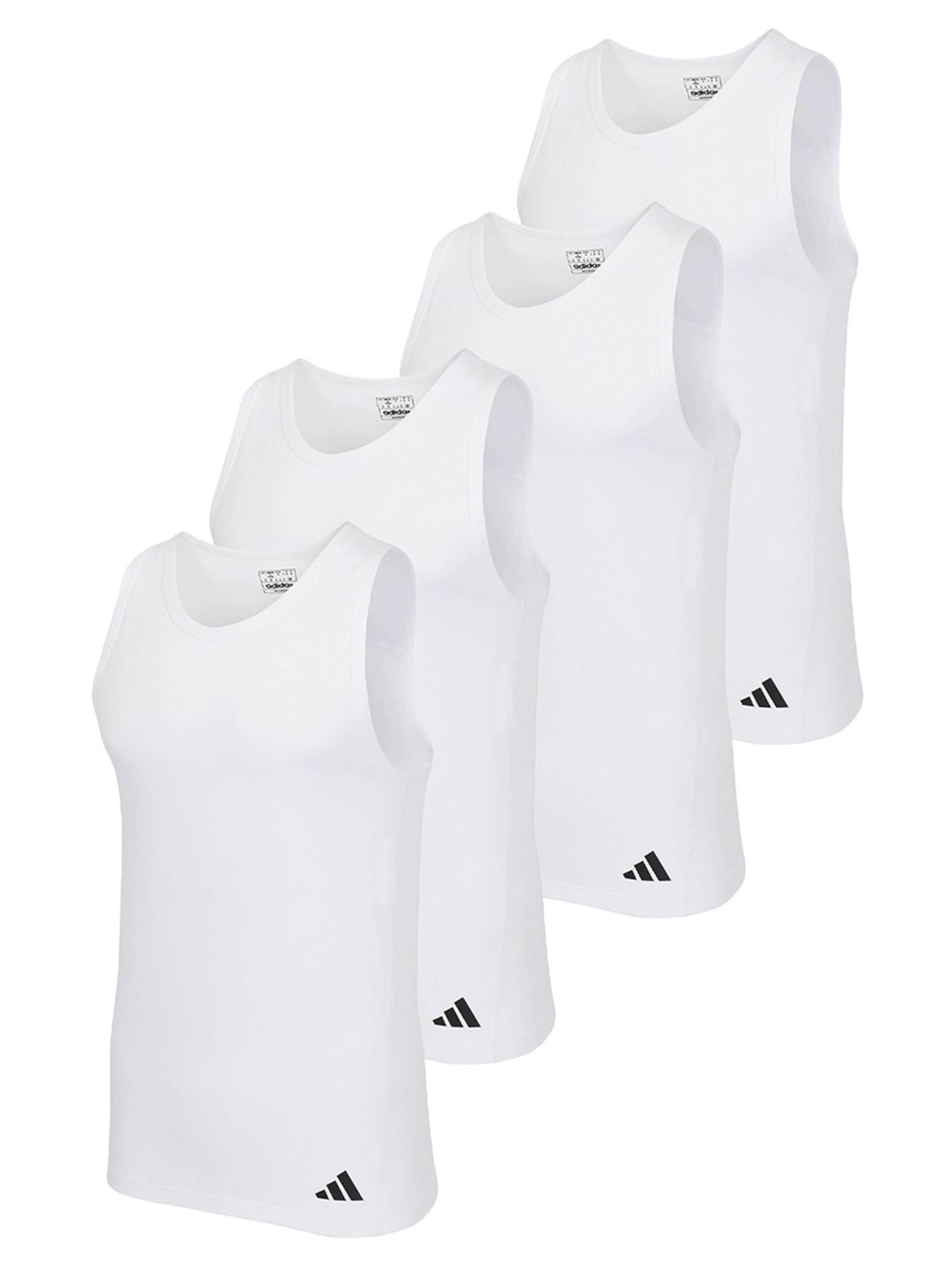 ADIDAS SPORTSWEAR Undershirt 'Active Flex Cotton Ergonomic' in White: front