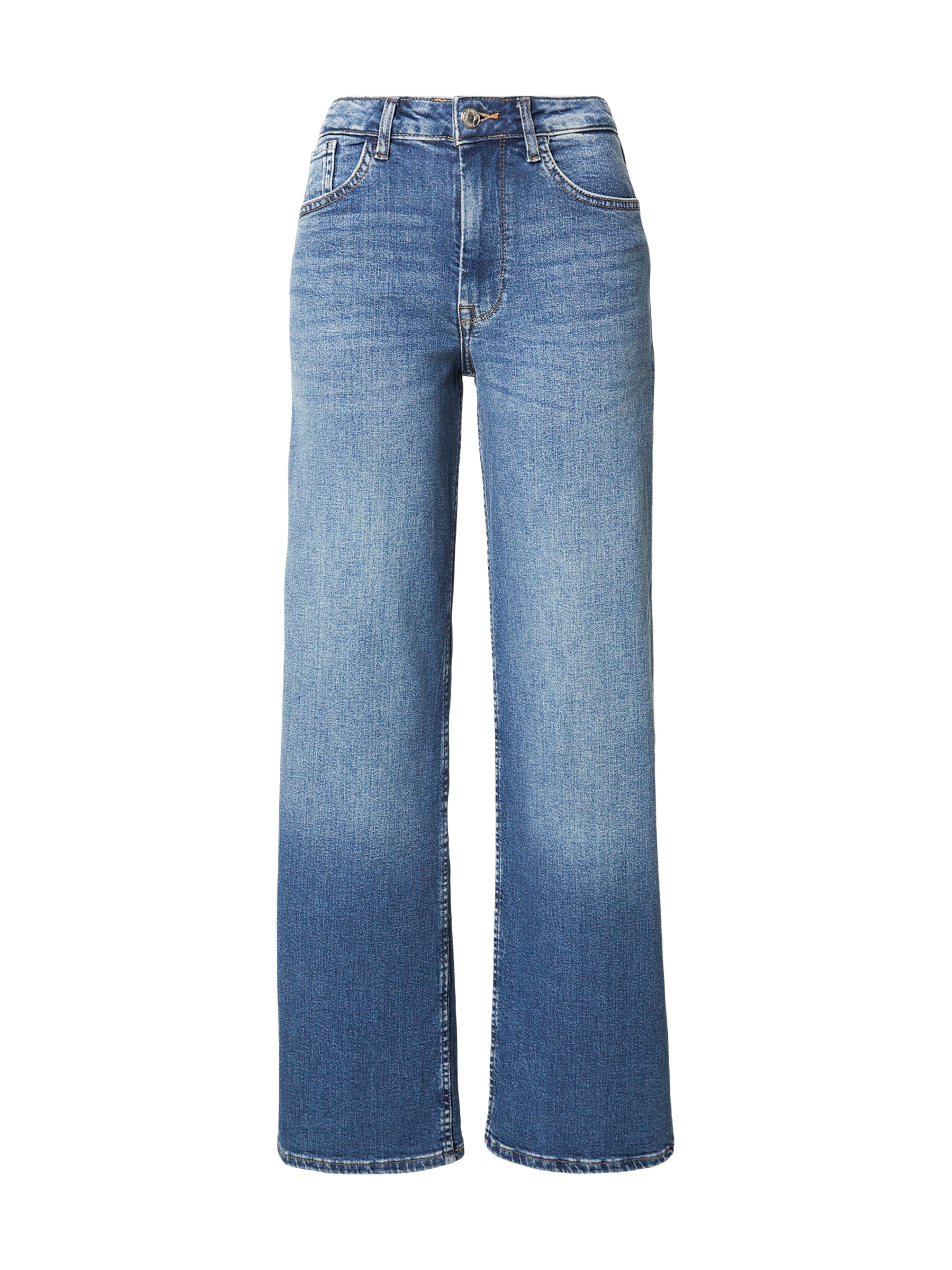 ONLY Широки крачоли Дънки 'ONLJUDITH' в синьо: отпред