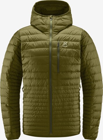 Haglöfs Performance Jacket 'Micro Nordic' in Green: front