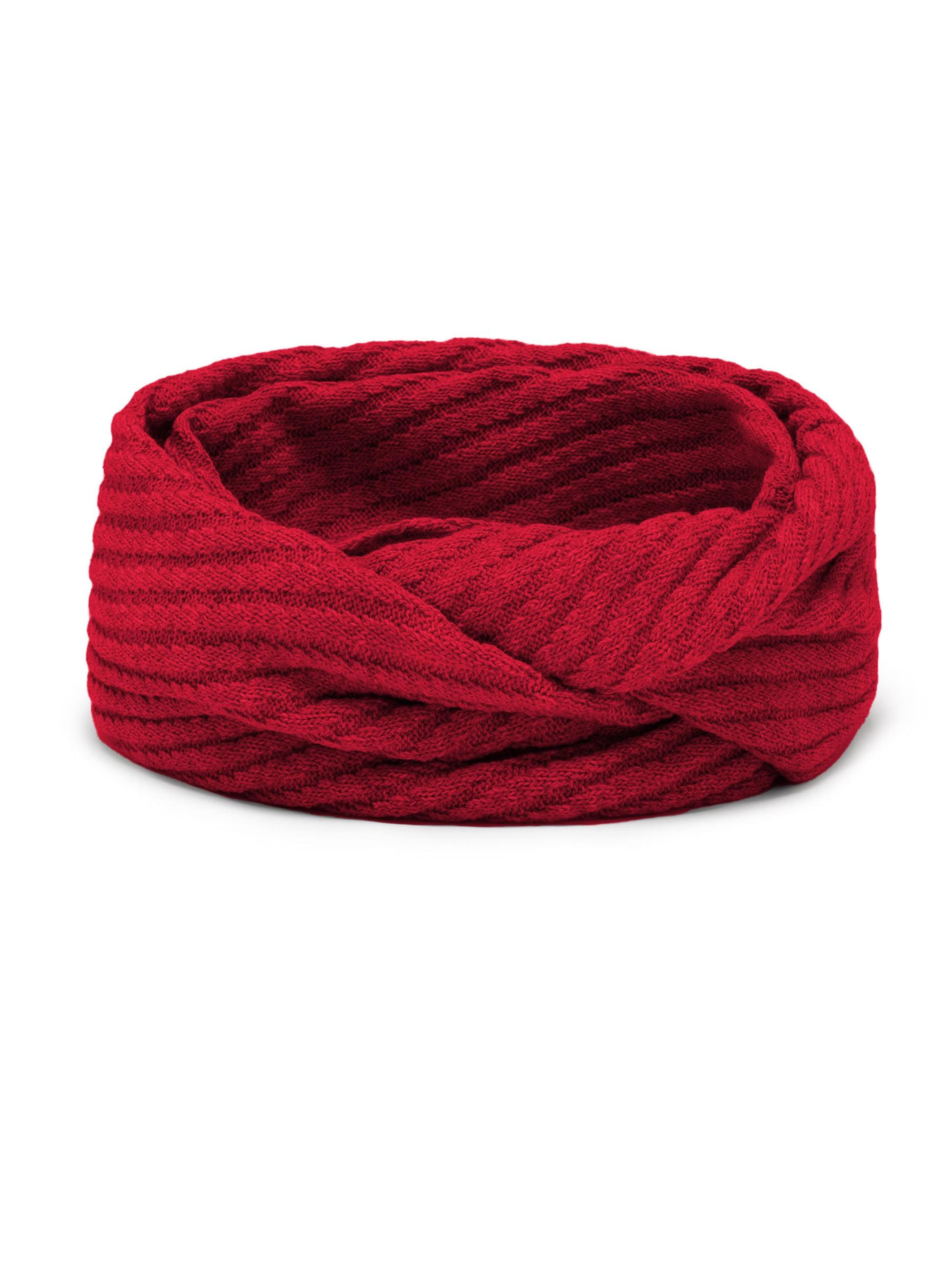 Vivisence Loop scarf '7017S' in Red: front