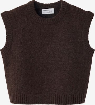 NAME IT Vest i brun: forside