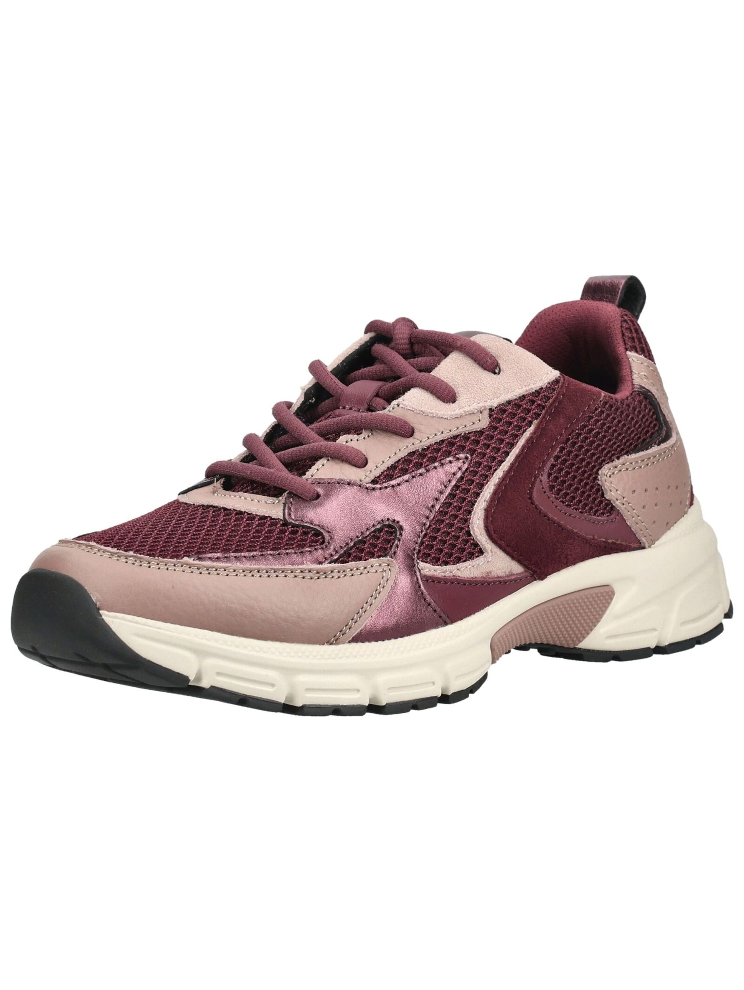 Baskets basses GABOR en rouge : devant