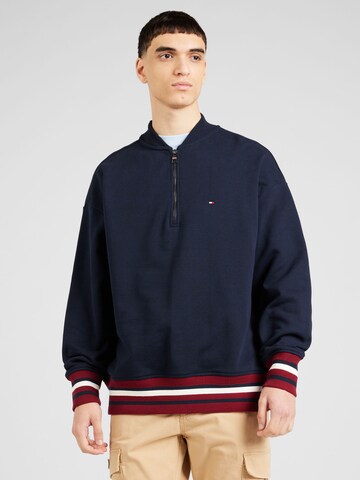 Sweat-shirt TOMMY HILFIGER en bleu : devant