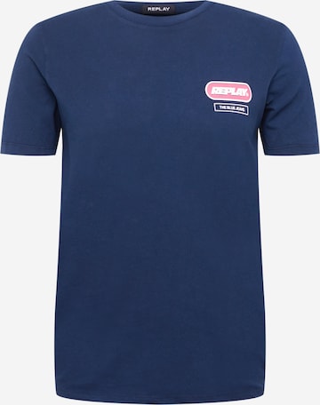 REPLAY T-Shirt in Blau: predná strana