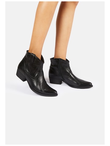 Bottines FELMINI en noir : devant