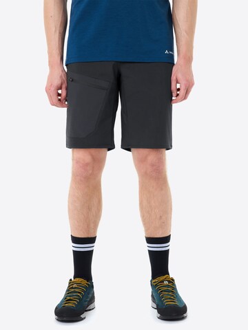 VAUDE Regular Outdoor trousers 'Badile II' in Black