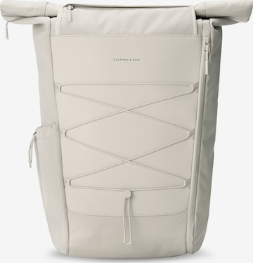 Kapten & Son Rucksack 'Banff' in Beige: Vorderseite