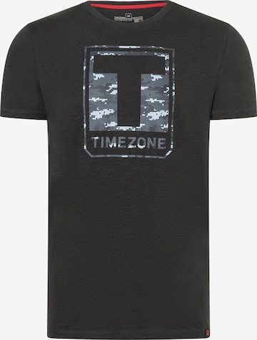 TIMEZONE Shirt in Black: front