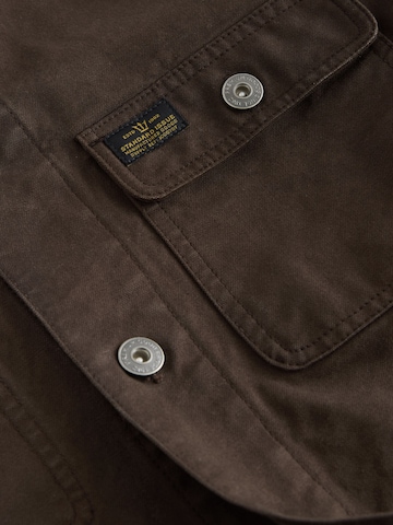 Next - Regular Fit Camisa em castanho