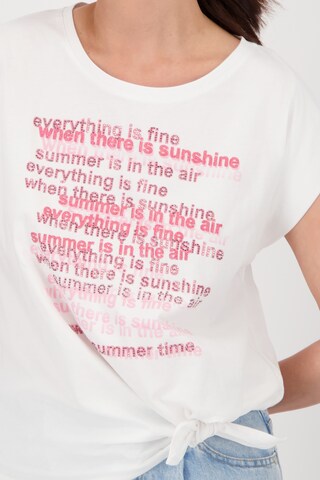 monari T-Shirt in Weiß