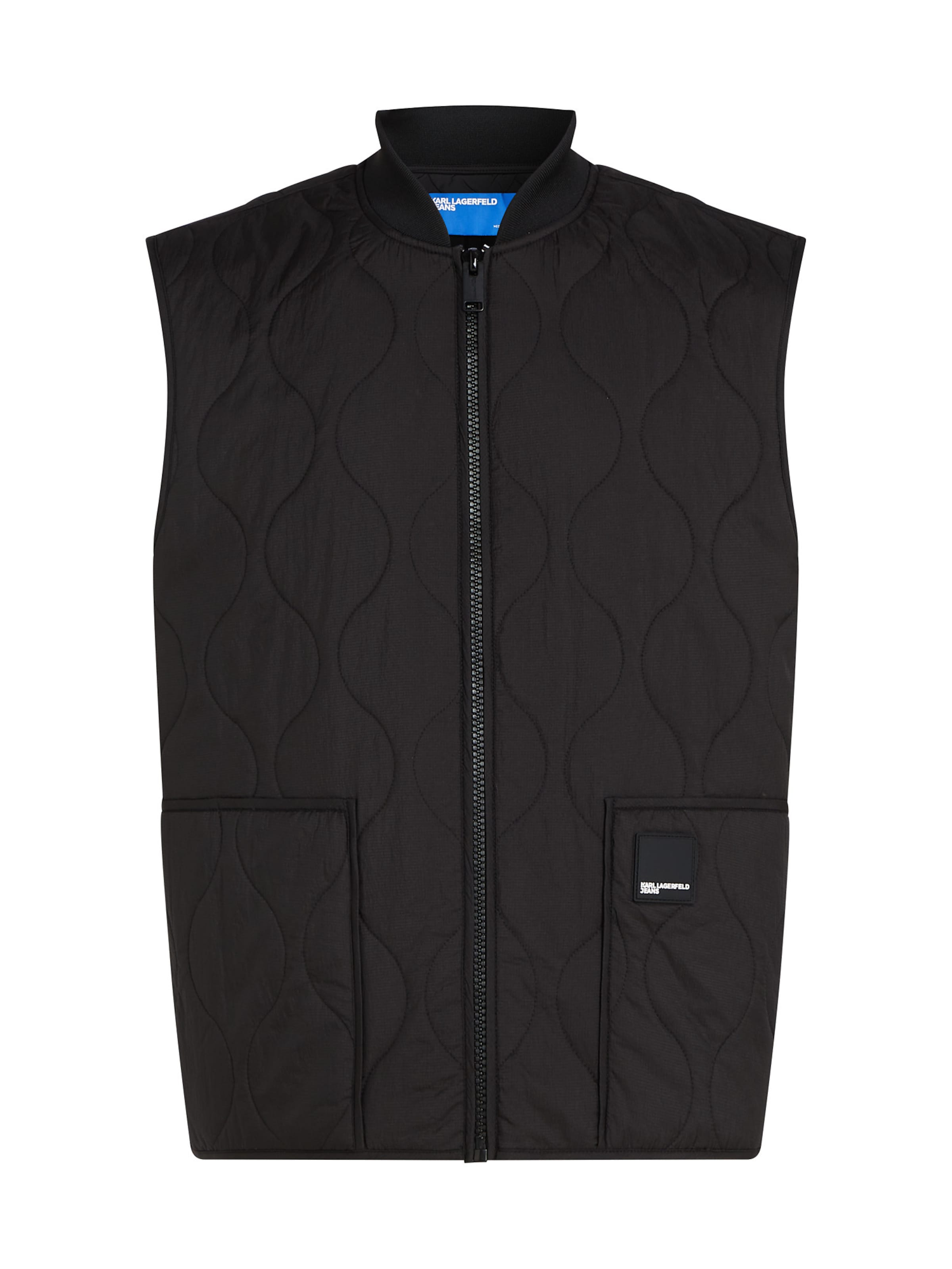 KARL LAGERFELD JEANS Жилетка в Черный: спереди