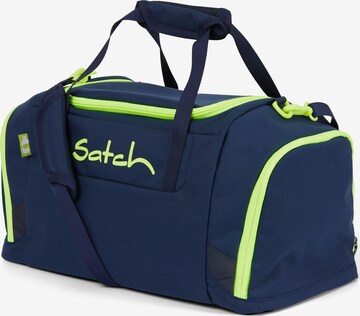 Satch Sporttas in Blauw: voorkant