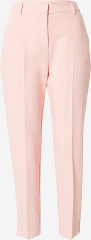 Regular Pantalon à plis COMMA en rose : devant