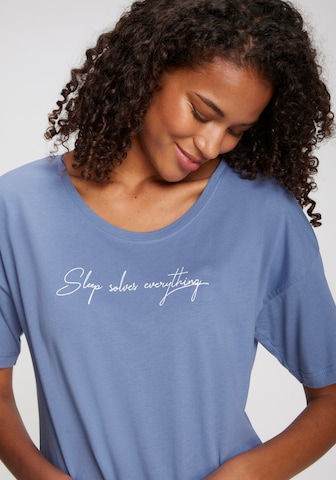 Chemise de nuit VIVANCE en bleu