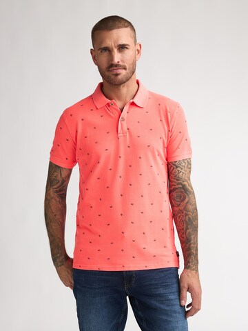 Petrol Industries Shirt 'OlaVerde' in Oranje: voorkant