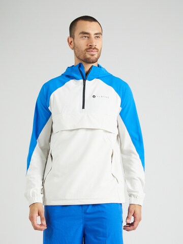 Blue and white sports jacket best sale