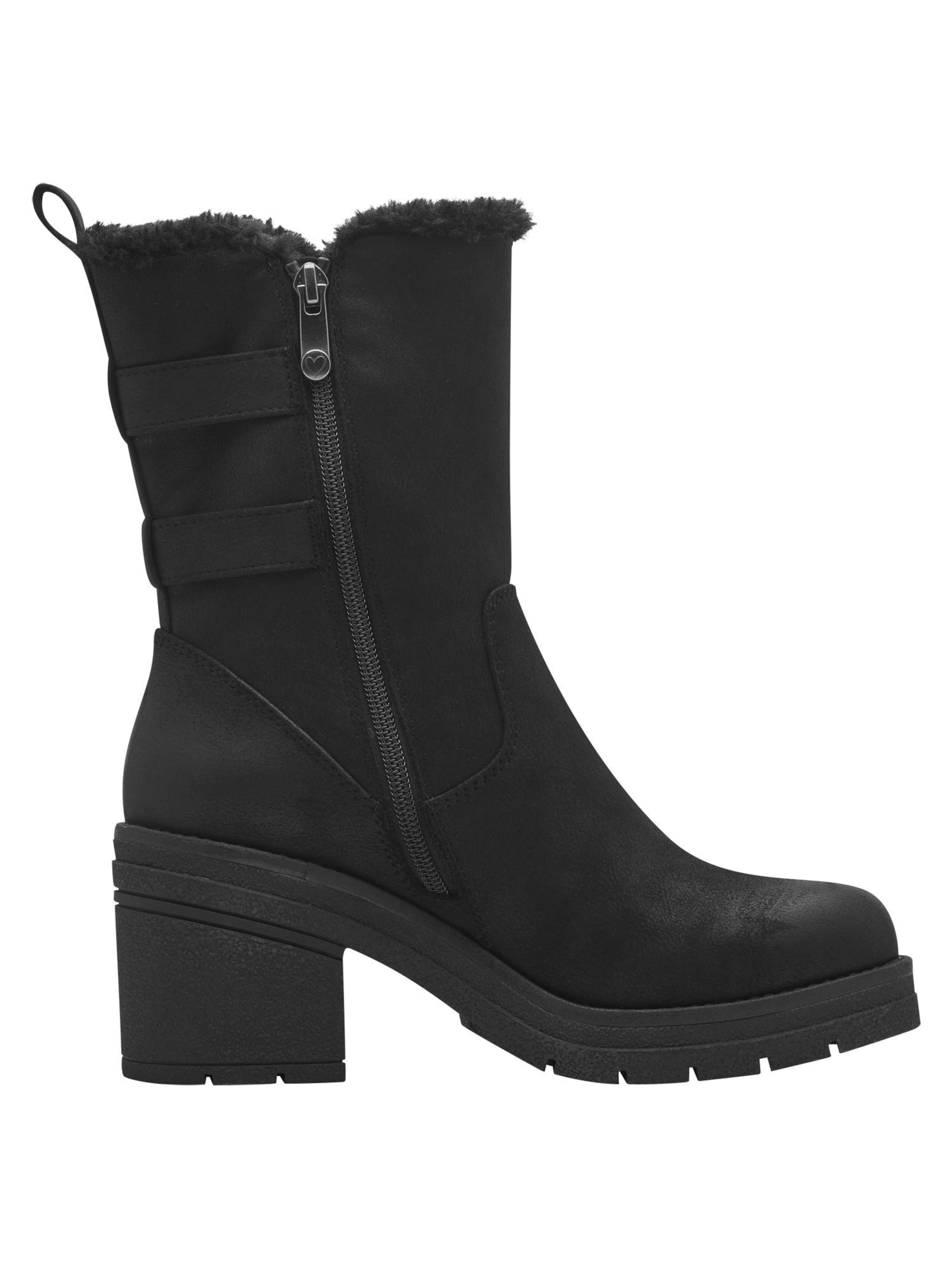 MARCO TOZZI Stiefelette in Schwarz