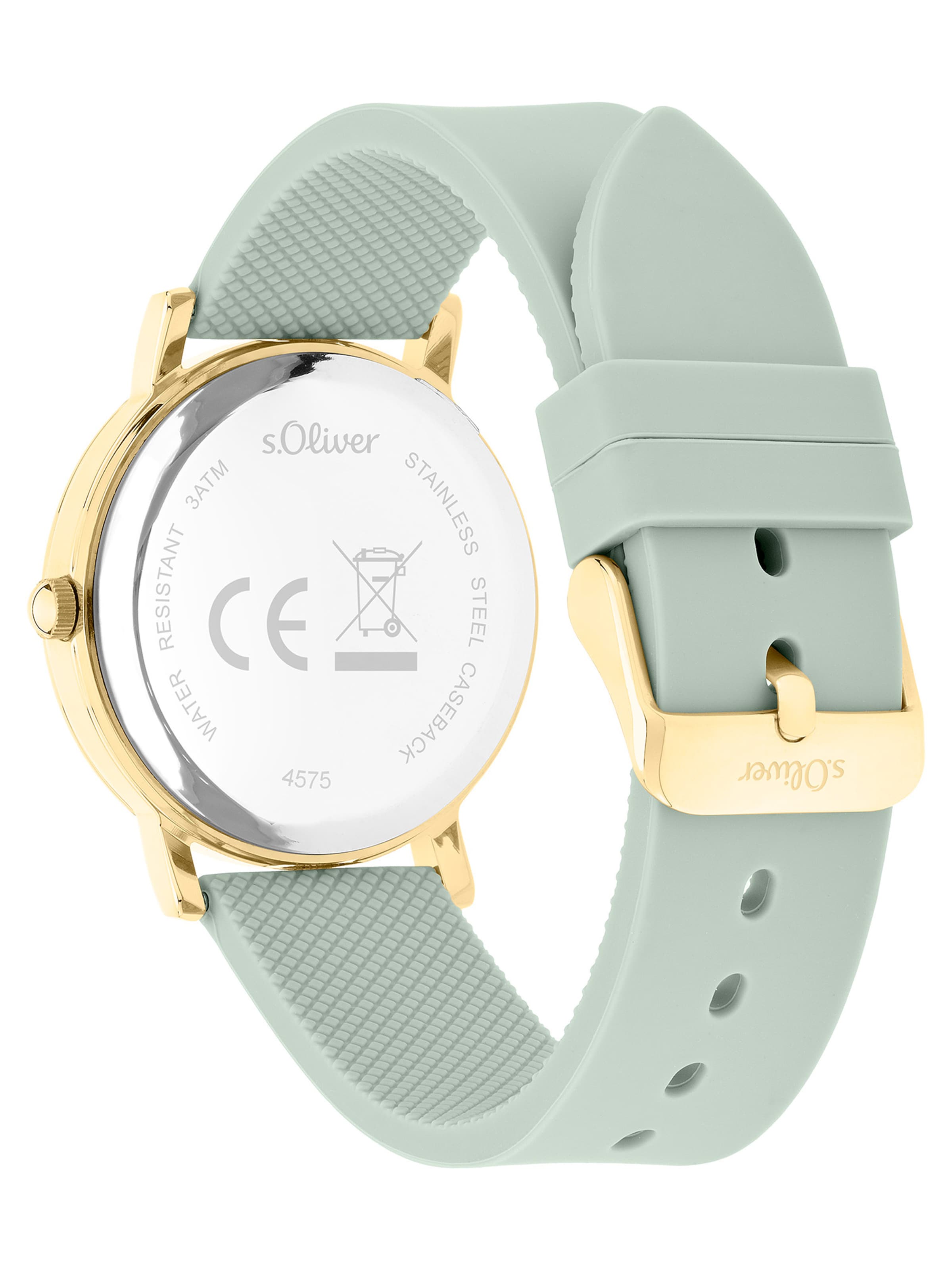 s.Oliver Analog Watch in Green