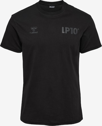 T-Shirt fonctionnel Hummel en noir : devant