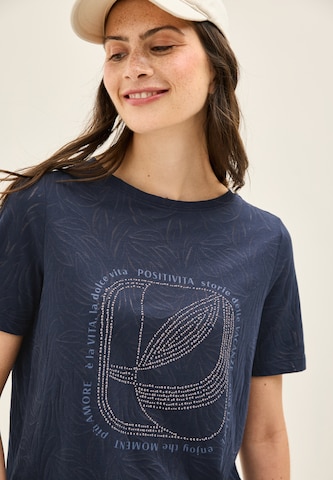 CECIL Shirt in Blau